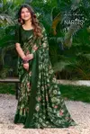 Nargis Vol 5 By Kashvi Black Vichitra Daily Wear Saree Wholesalers In Surat
